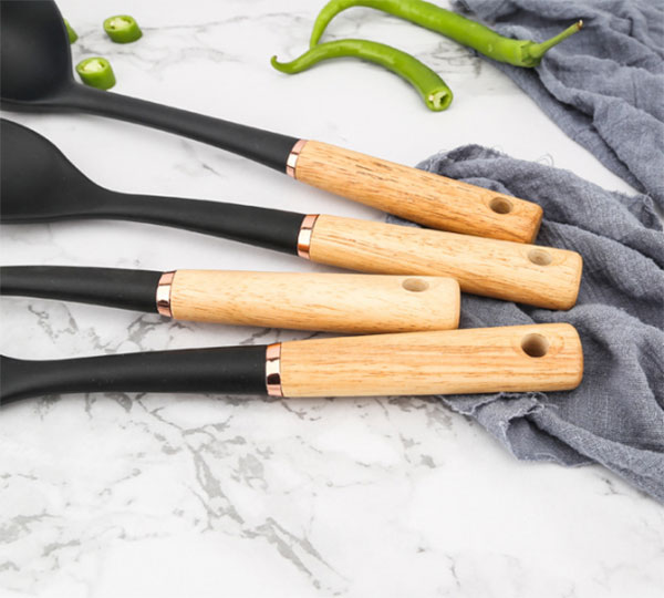 Non-Scratch Dishwasher Silicone Cooking Tools Sets